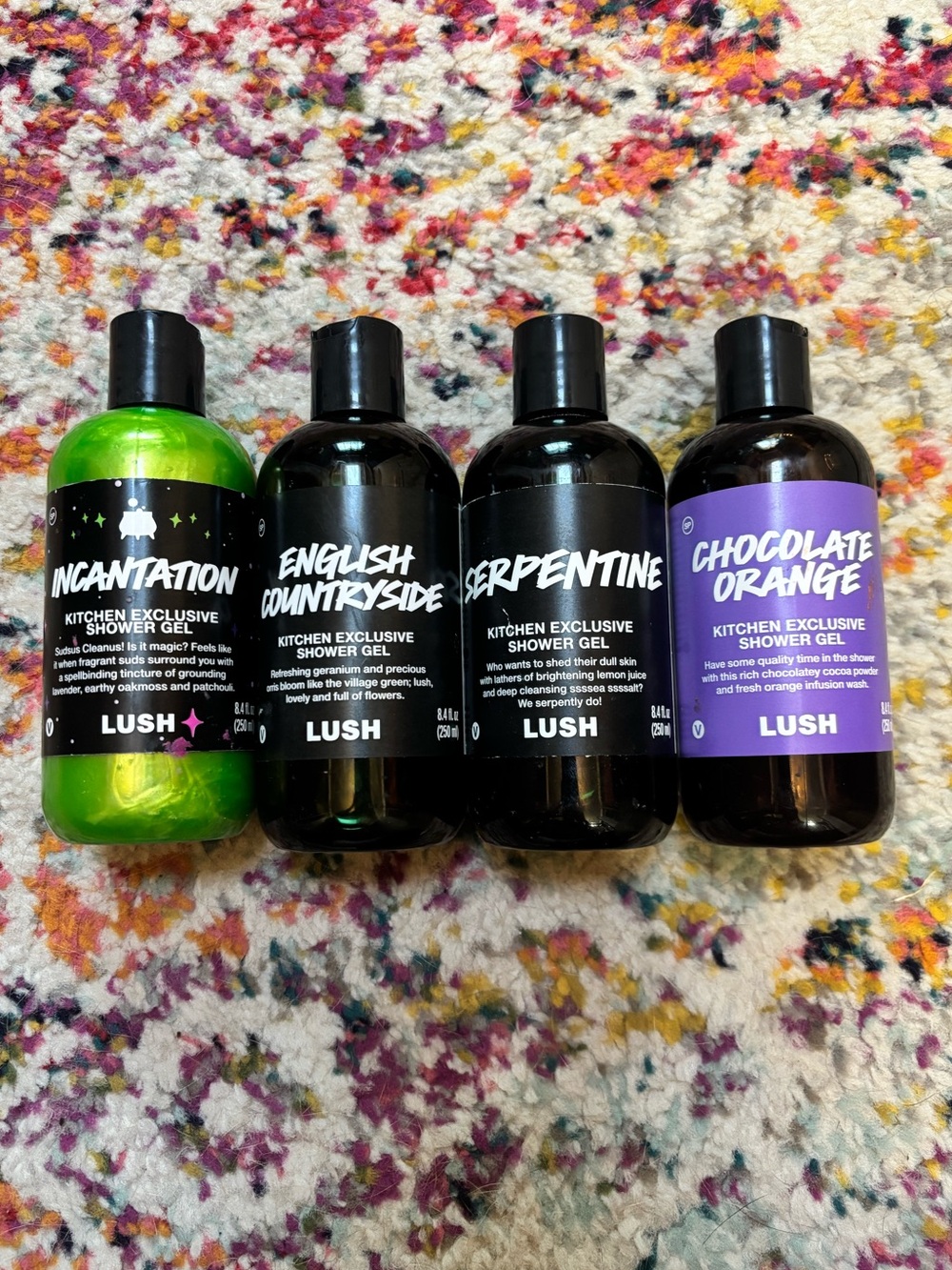 Lush Kitchen Bath & Body Bundle | Body Wash + Lip Scrubs + Perfume